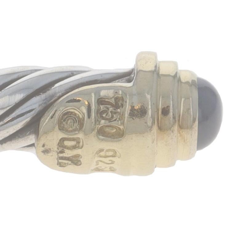 David Yurman Cable Classics 4mm Saphir-Manschettenarmband 6