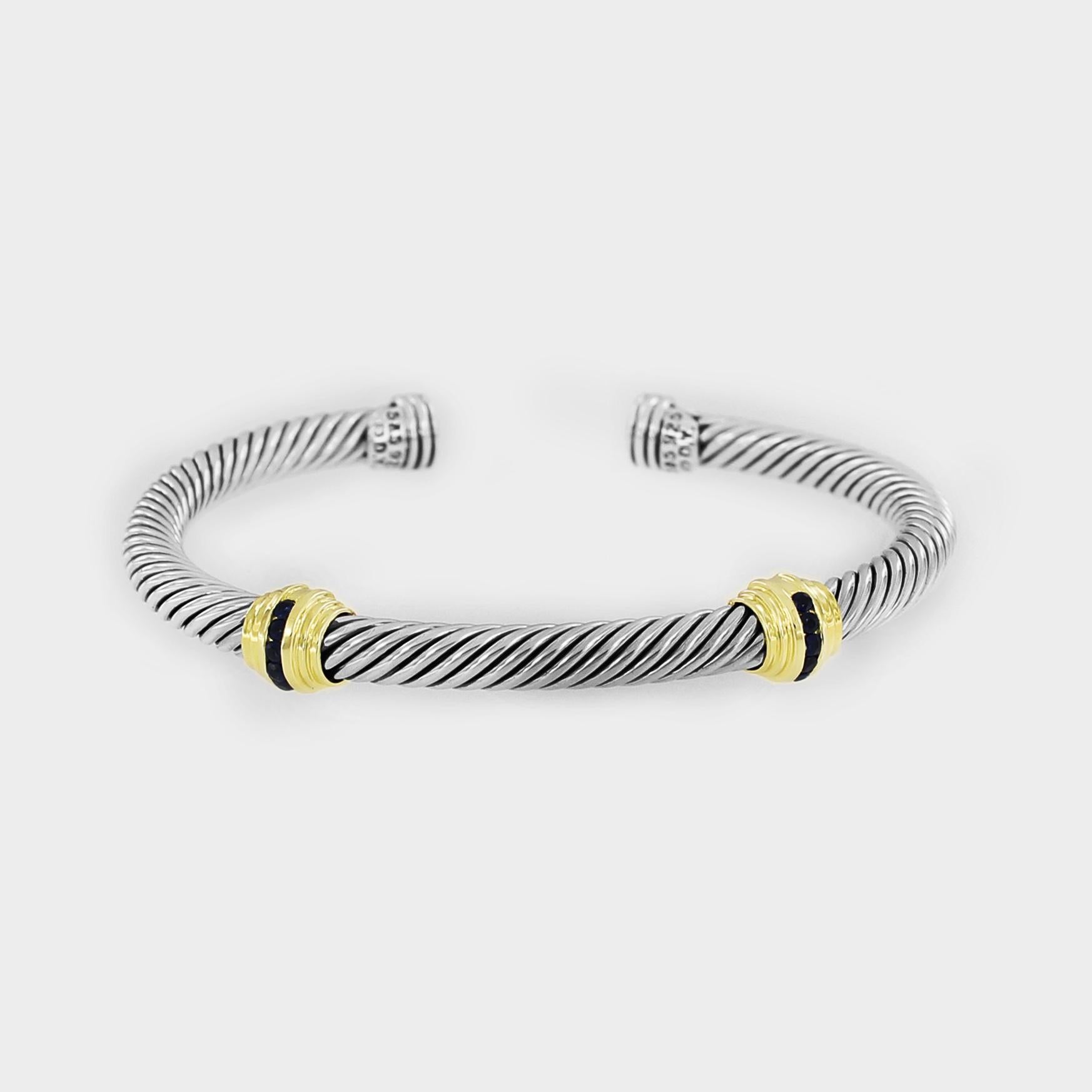 david yurman double cable bracelet