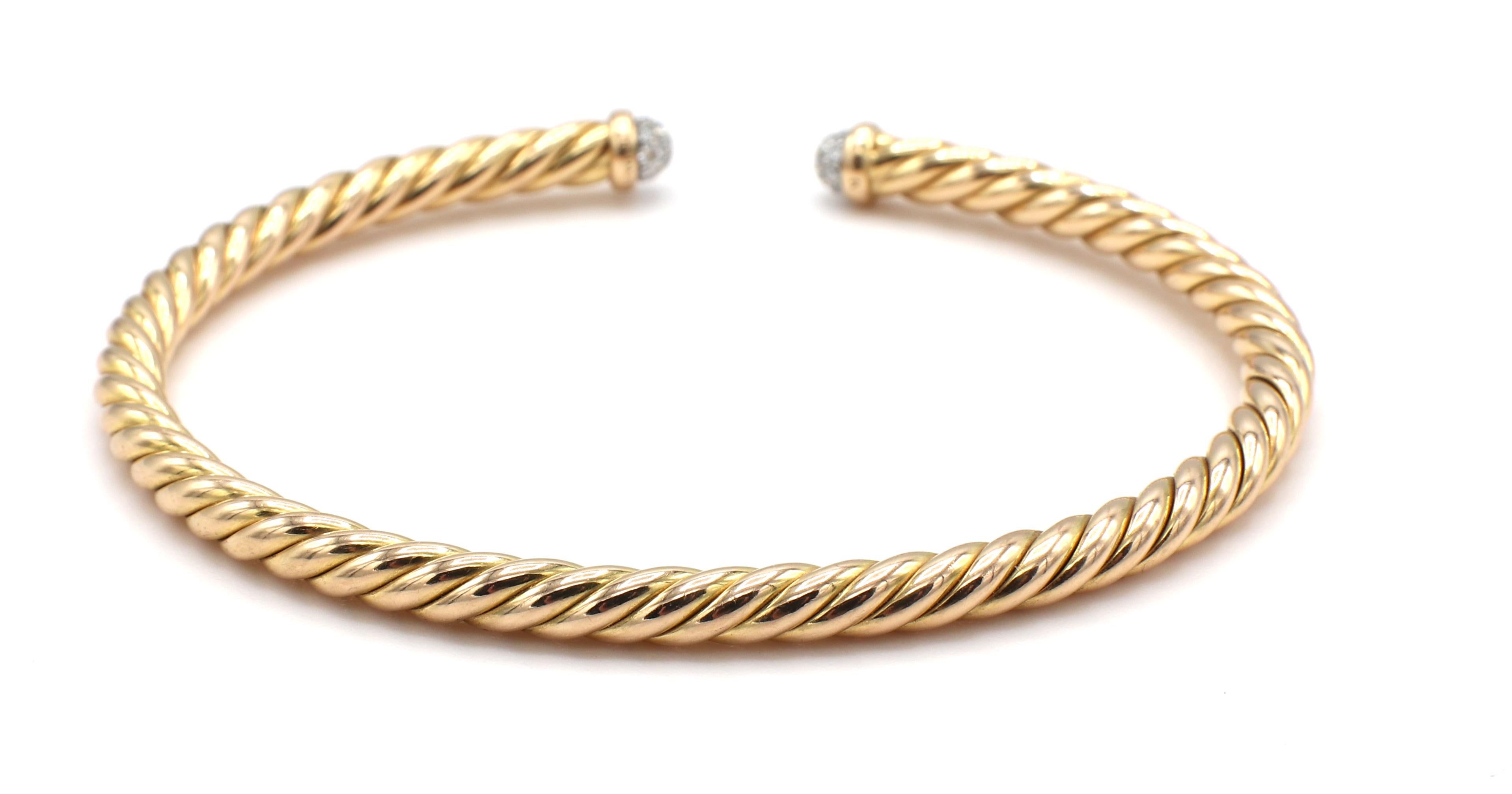 david yurman rose gold bracelet