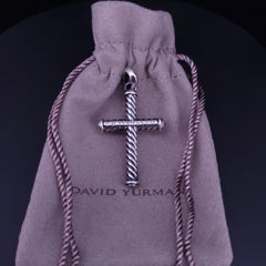 David Yurman Cable Cross Pendant Sterling Silver