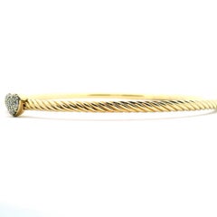 David Yurman Cable Heart Station Bracelet