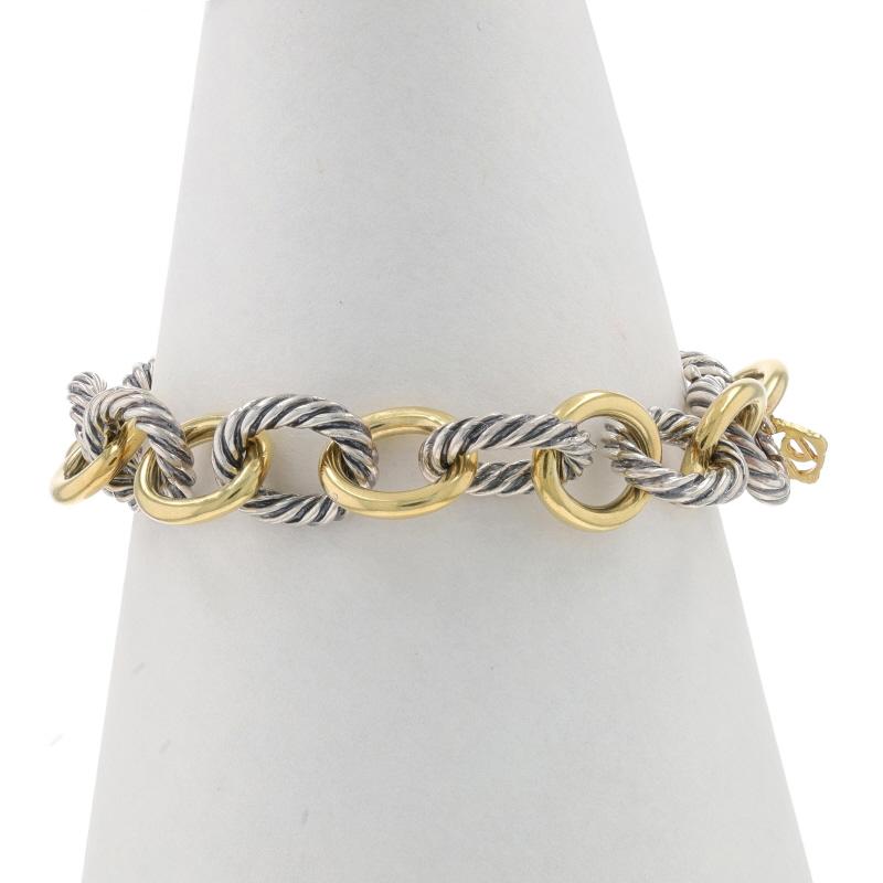 David Yurman Cable Oval Link Bracelet 7