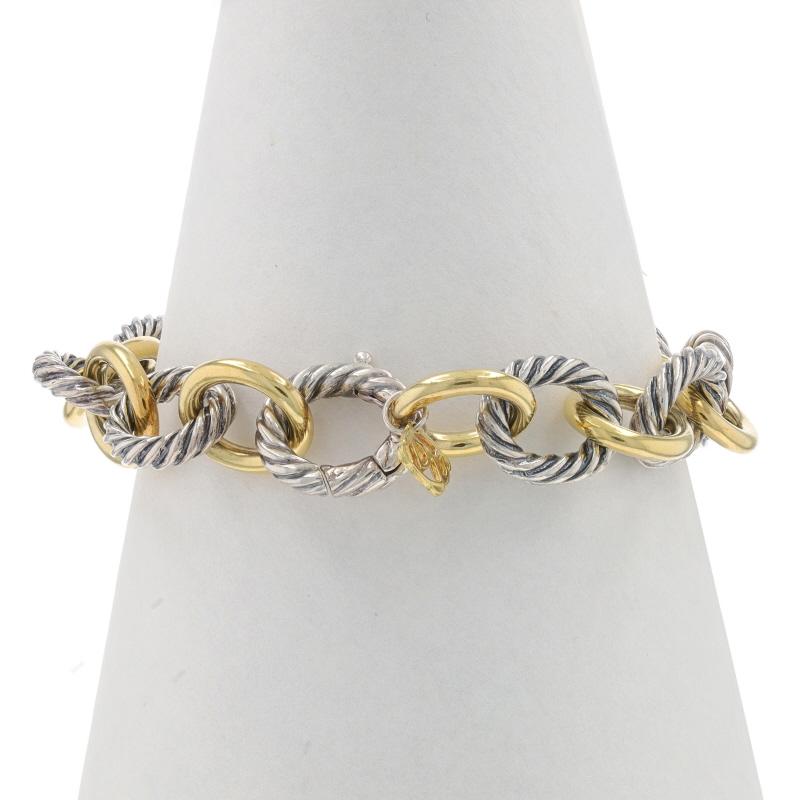 David Yurman Cable Oval Link Bracelet 7