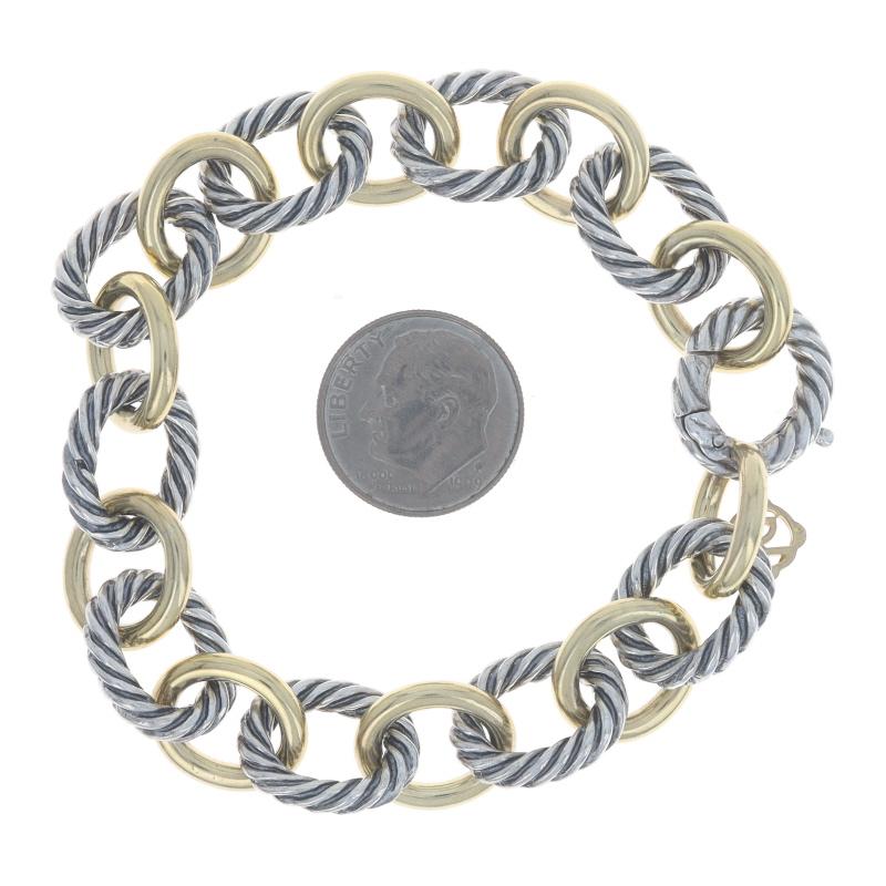 David Yurman Cable Oval Link Bracelet 7