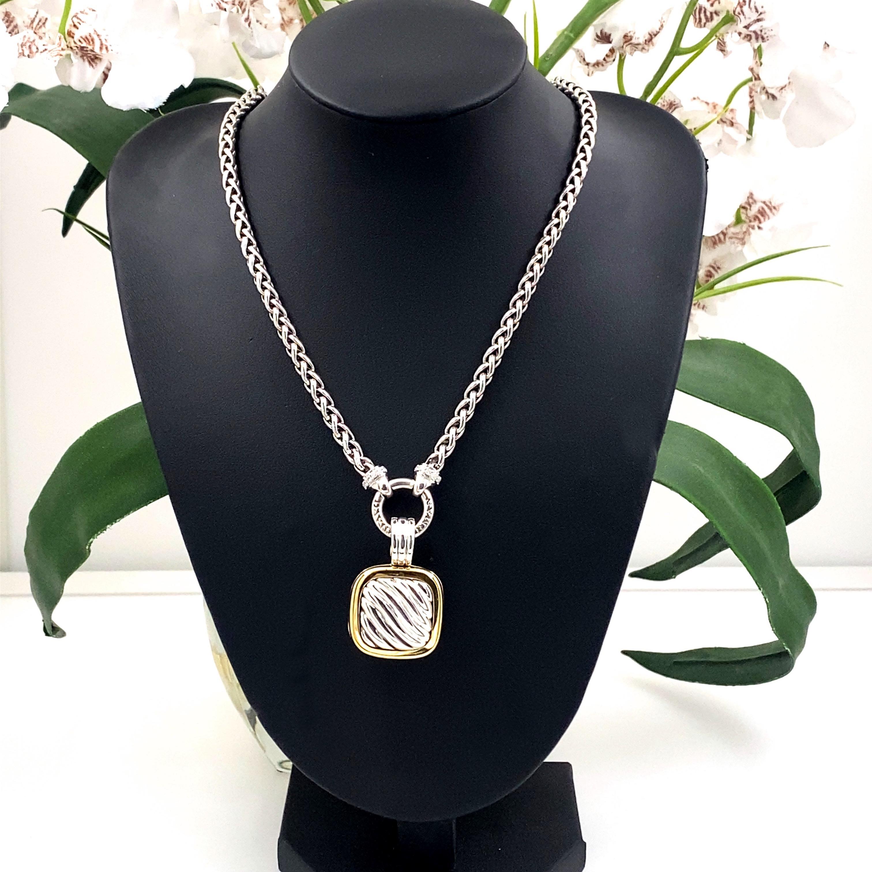 david yurman locket necklace