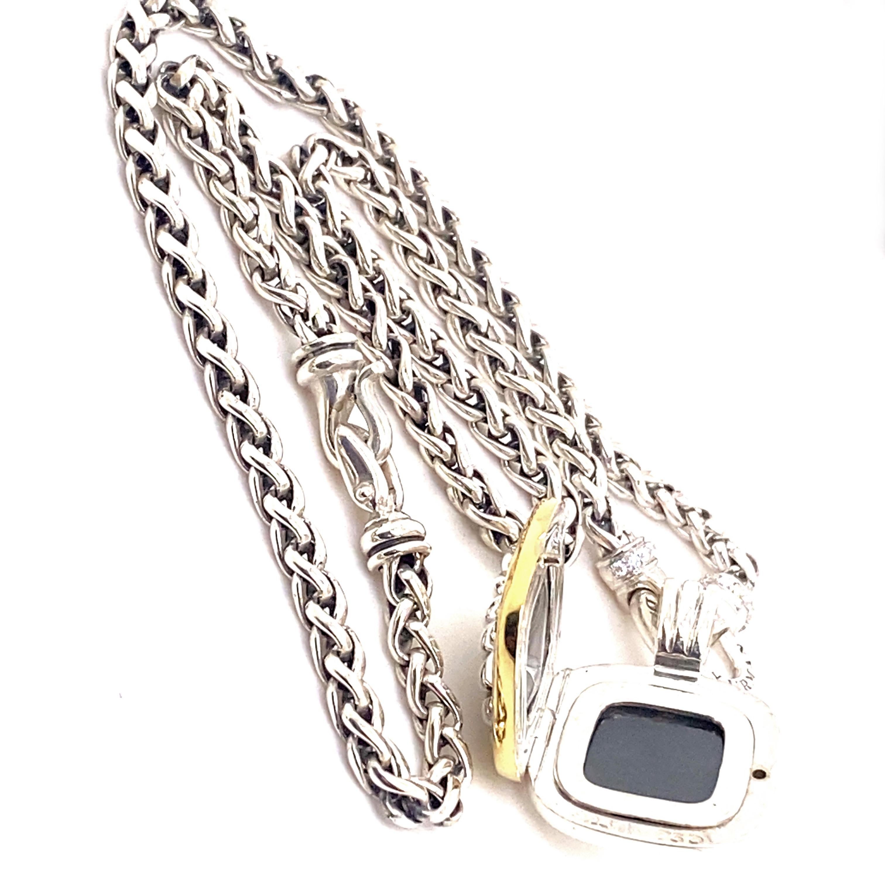 david yurman square necklace