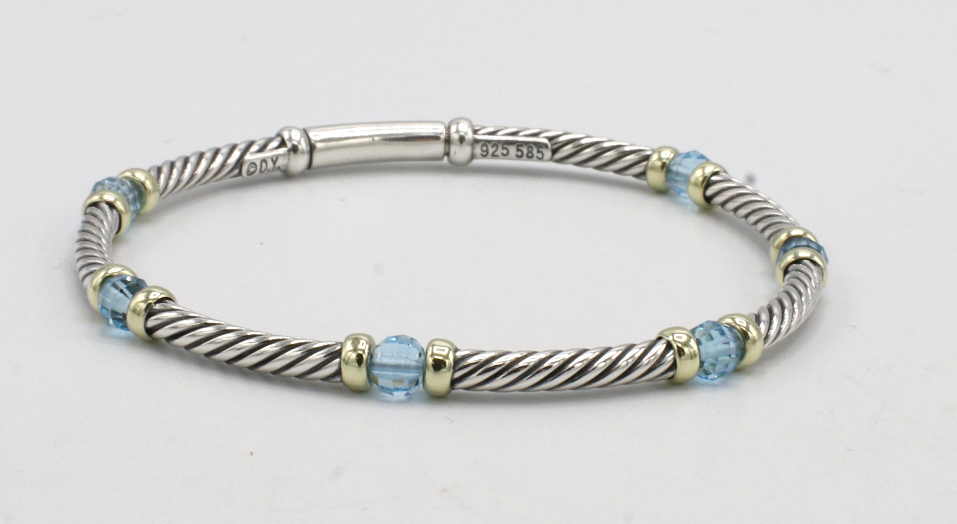 david yurman turquoise cable bracelet