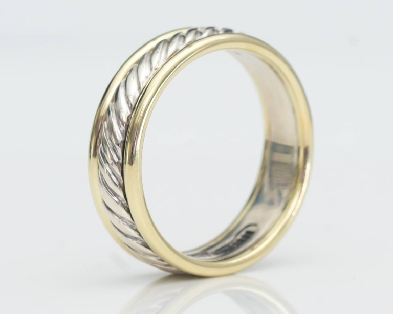david yurman mens silver wedding bands