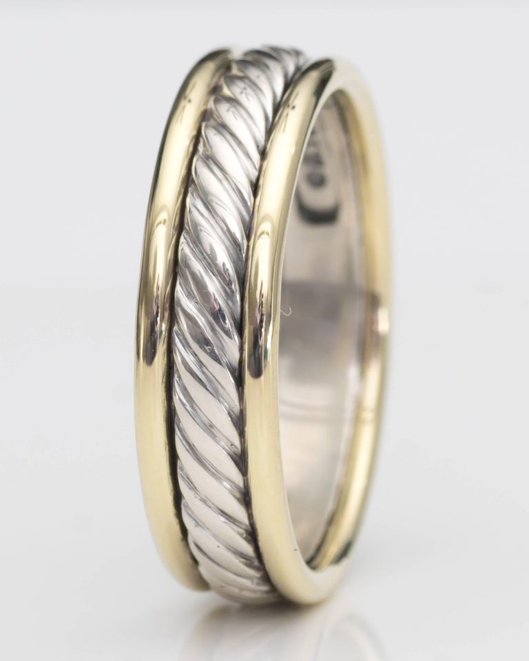 david yurman mens silver wedding bands