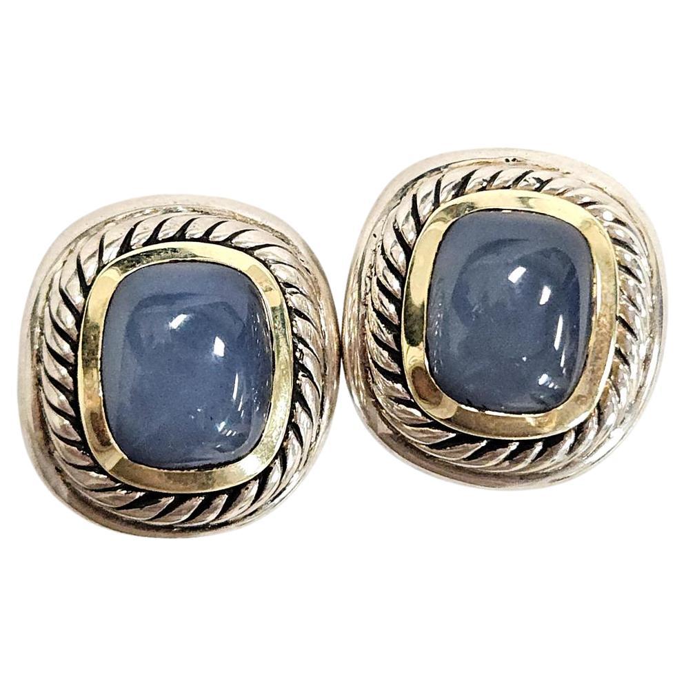 Cable Stud Earrings
