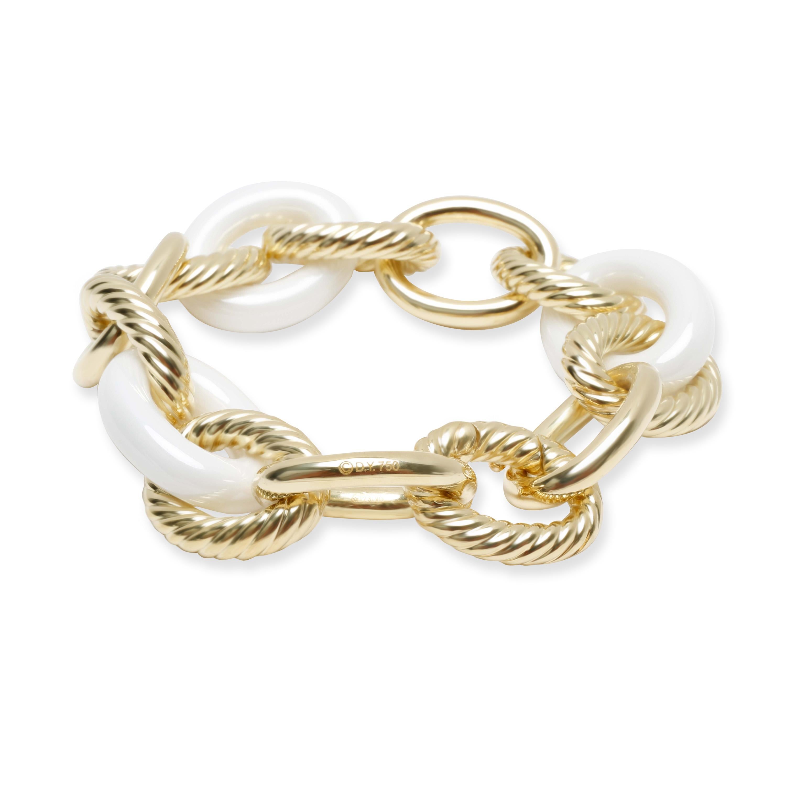 Retail price 6,900 USD. In excellent condition and recently polished. Bracelet is 8 inches in length.
