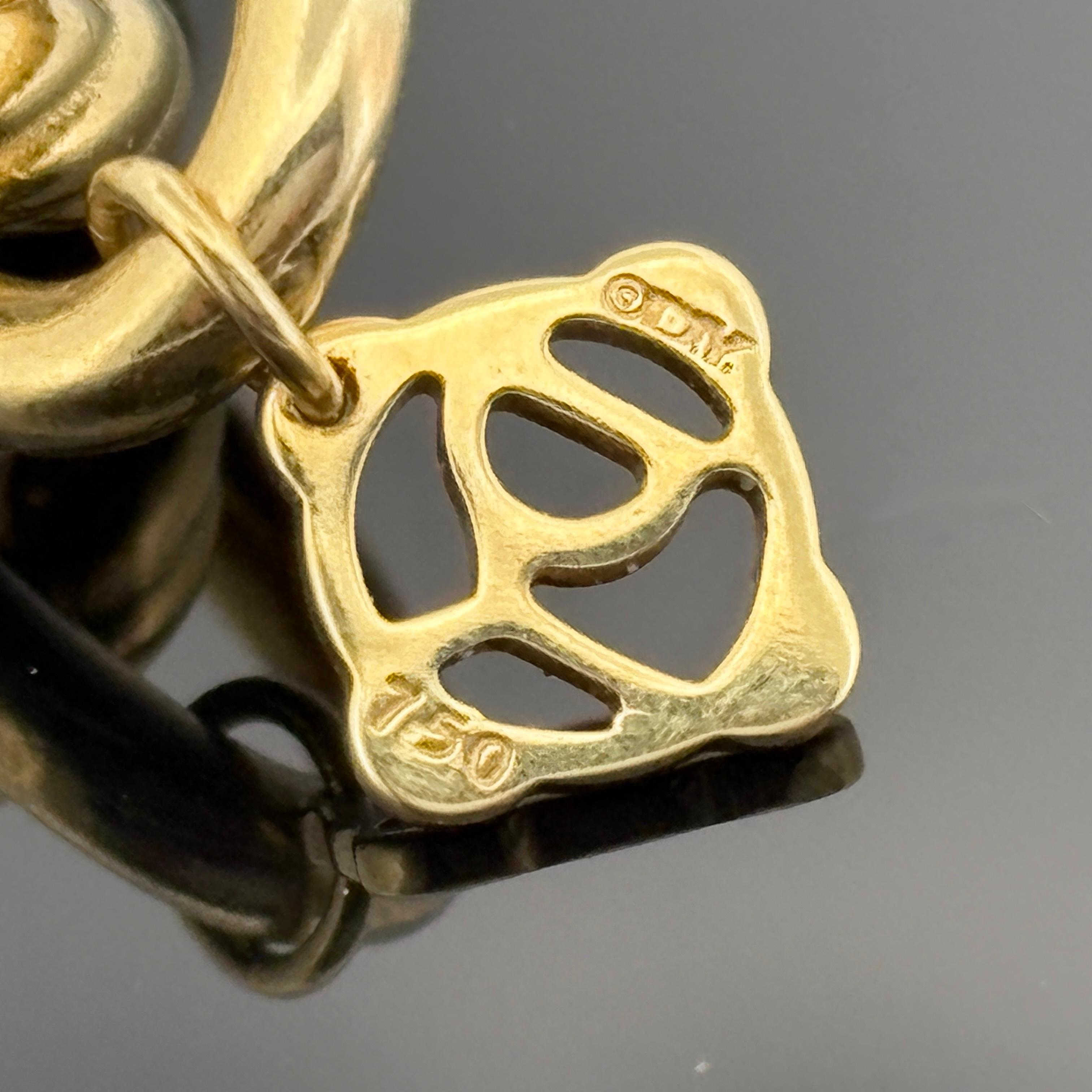 David Yurman Chain Collection Oval Link Cable Necklace 18k Yellow Gold im Angebot 2