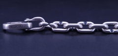 David Yurman Sterling Silber 925 Kette Links Armband