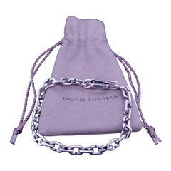 David Yurman Sterling Silber 925 Kette Links Armband