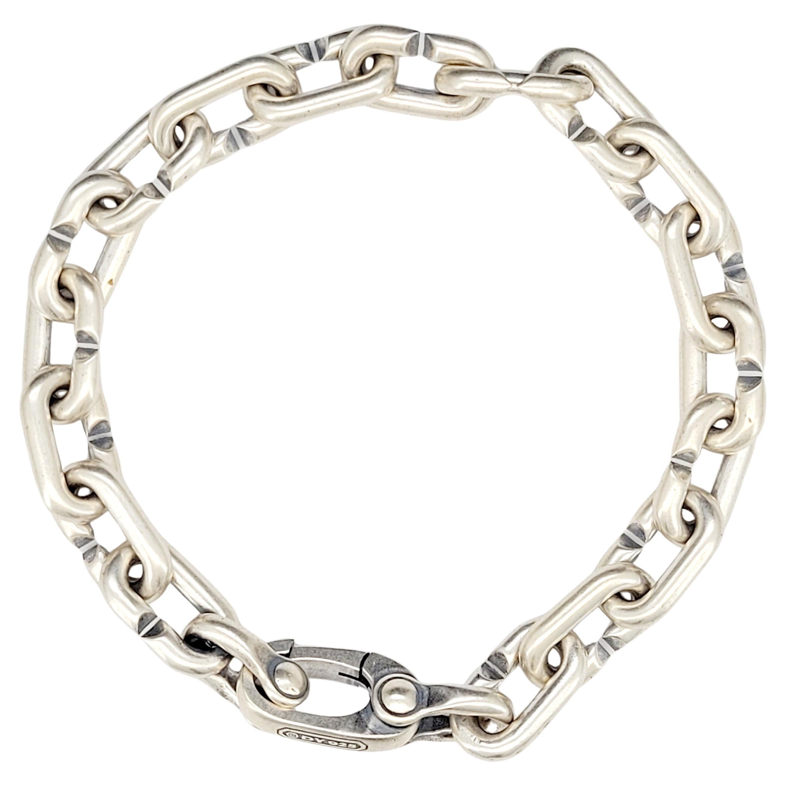 David Yurman Chain Links Bold Bracelet For Sale