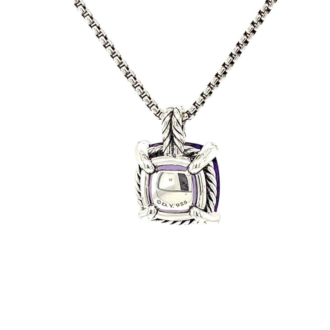 Donna David Yurman Collana con ciondolo Chatelaine di ametista in vendita