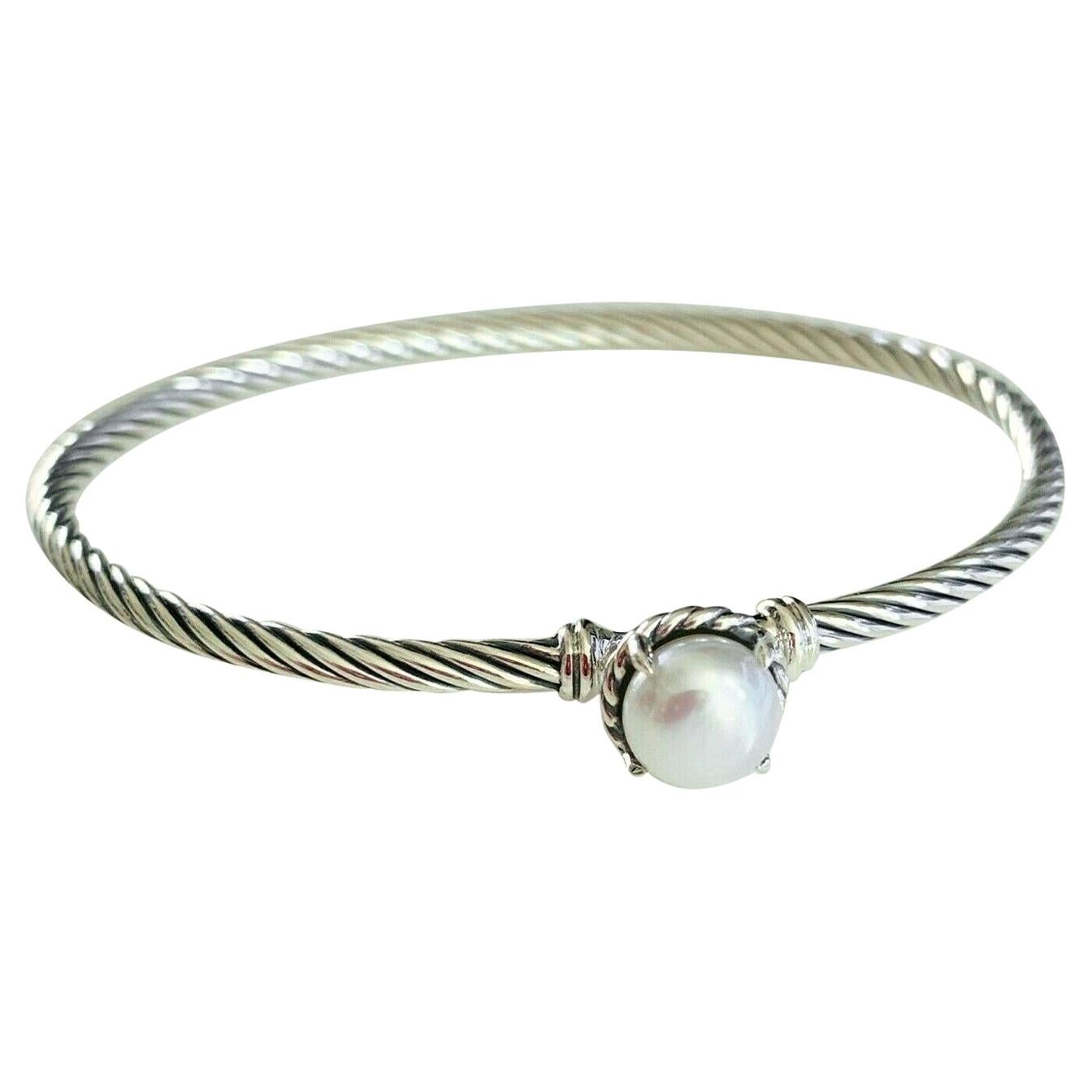 David Yurman Chatelaine Bracelet with Pearl