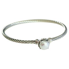 David Yurman Chatelaine Bracelet with Pearl