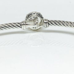 David Yurman Chatelaine Buckle Bracelet with Yellow Citrin