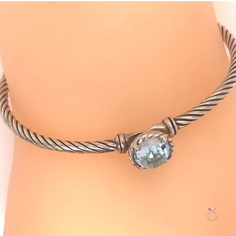 david yurman aquamarine bracelet