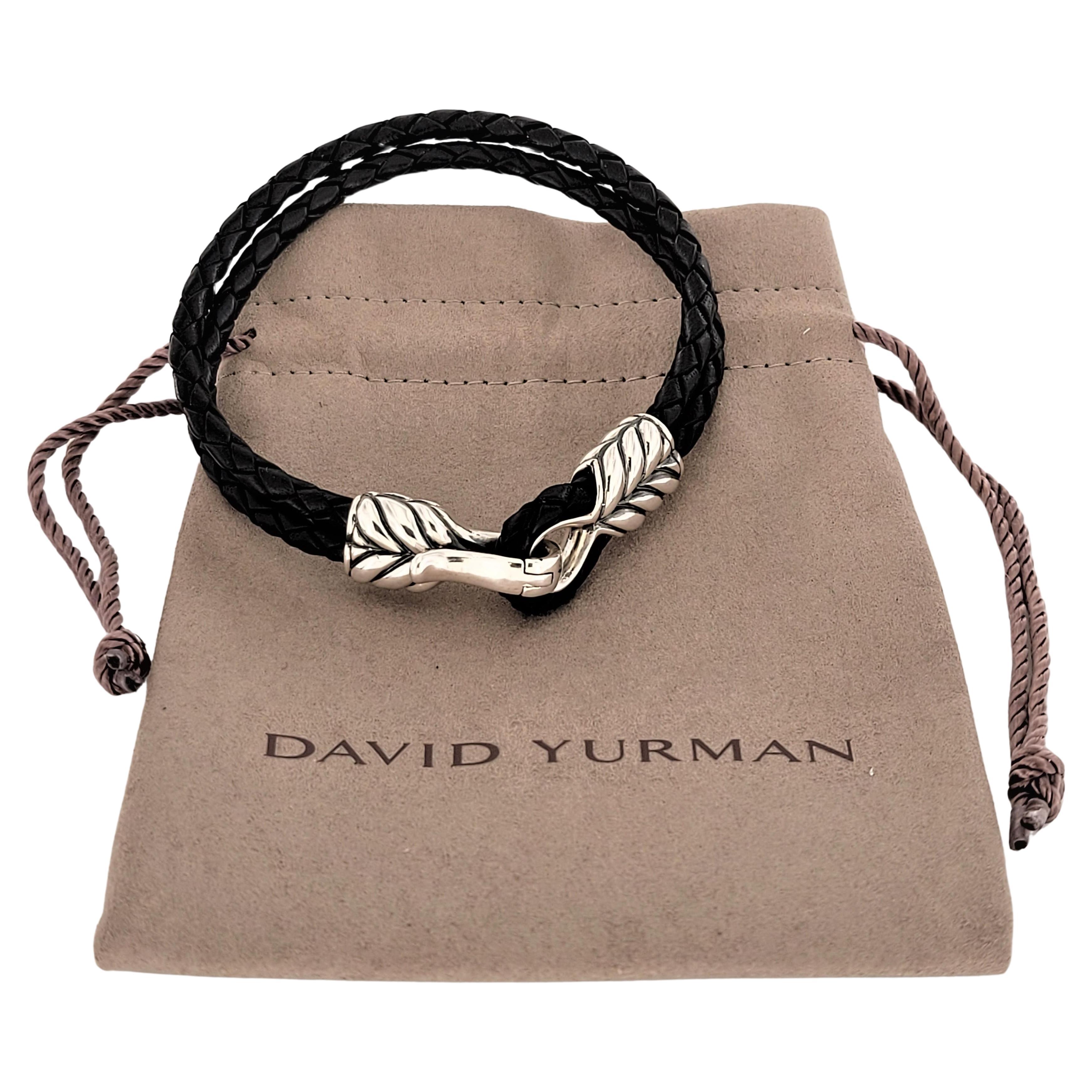 David Yurman Chevron-Armband mit Riemen im Angebot