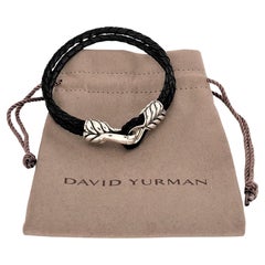 David Yurman Bracciale con cinturino Chevron