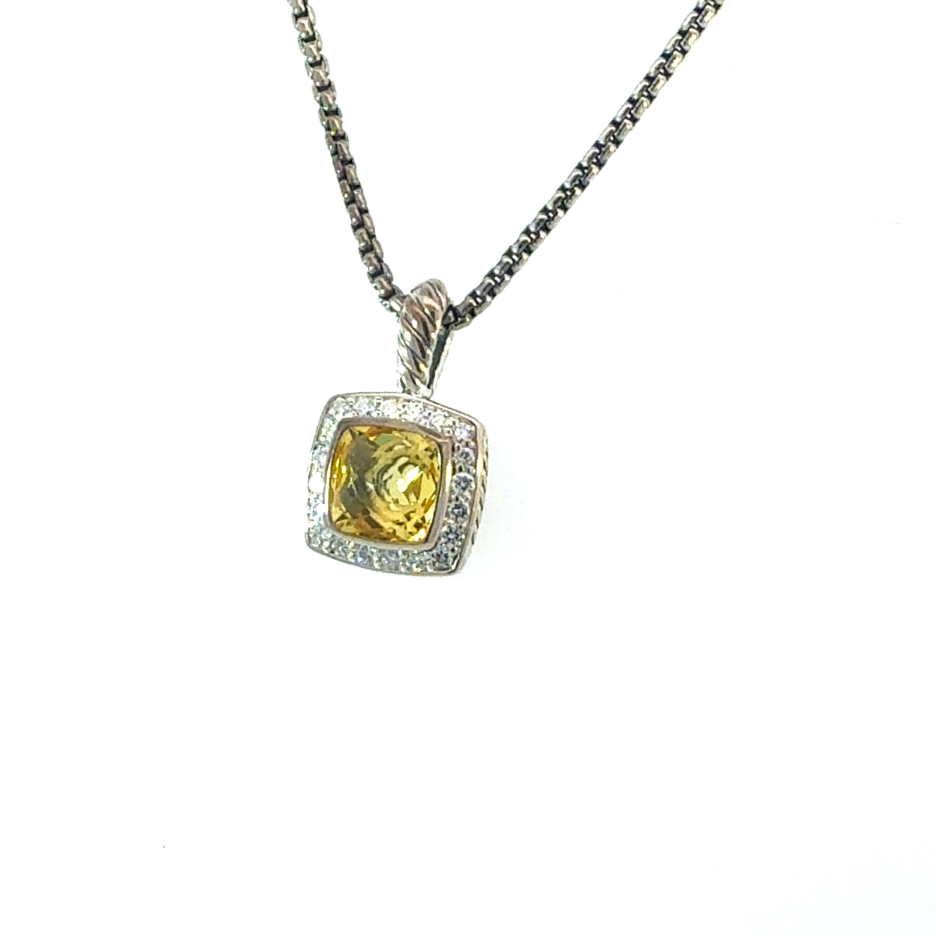 David Yurman Collana Albion con diamanti citrini 16