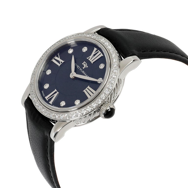 David Yurman Classic T717S Women's Watch in Stainless Steel For Sale at 1stDibs