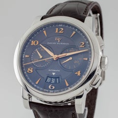 David Yurman Classic T730 Chronograph Stainless Steel Automatic Men's Watch