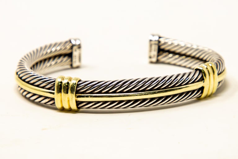 David Yurman Cuff Bracelet, Vintage For Sale at 1stDibs