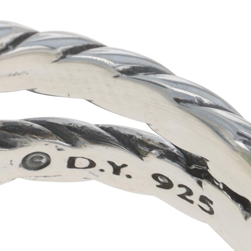 David Yurman Cushion on Point LemonQuartz Diamond Ring 925 Cush.12ctw Quatrefoil in vendita 2