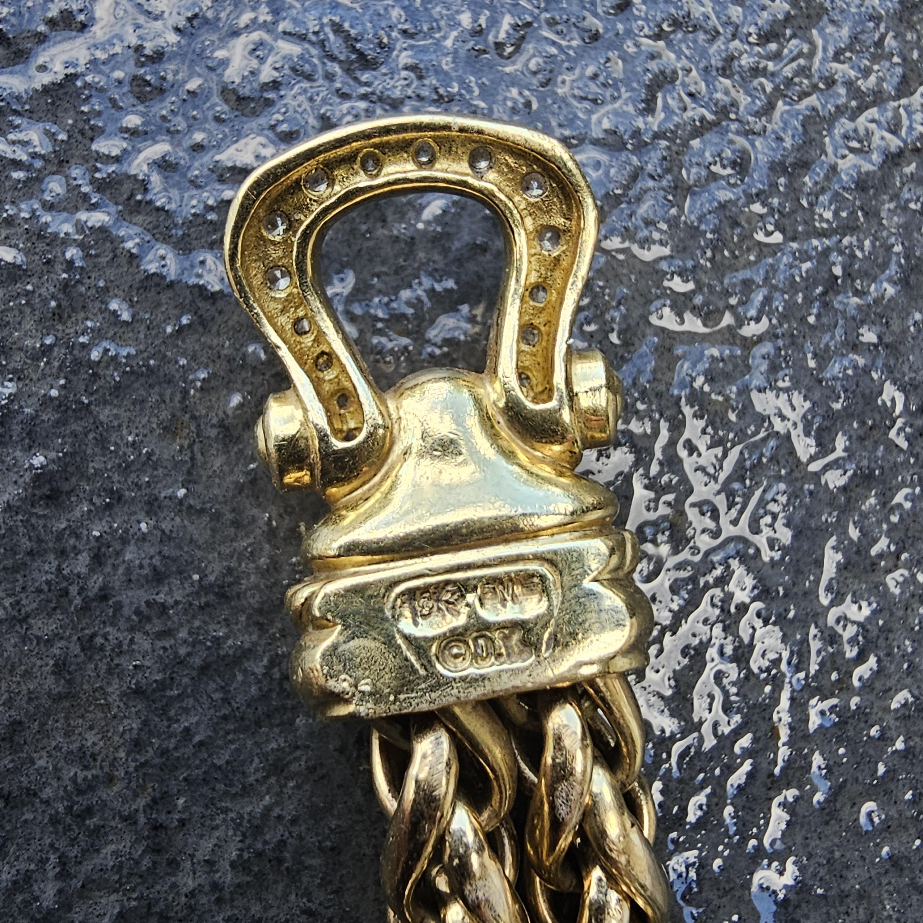 Donna David Yurman Bracciale con Fibbia in Oro Giallo 18k 7,5