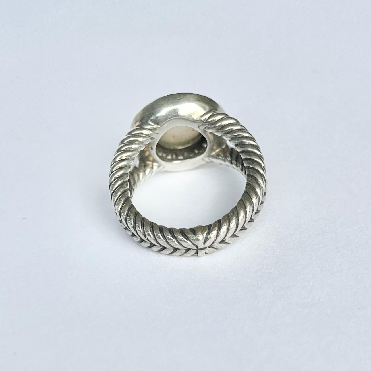 david yurman pearl cluster ring
