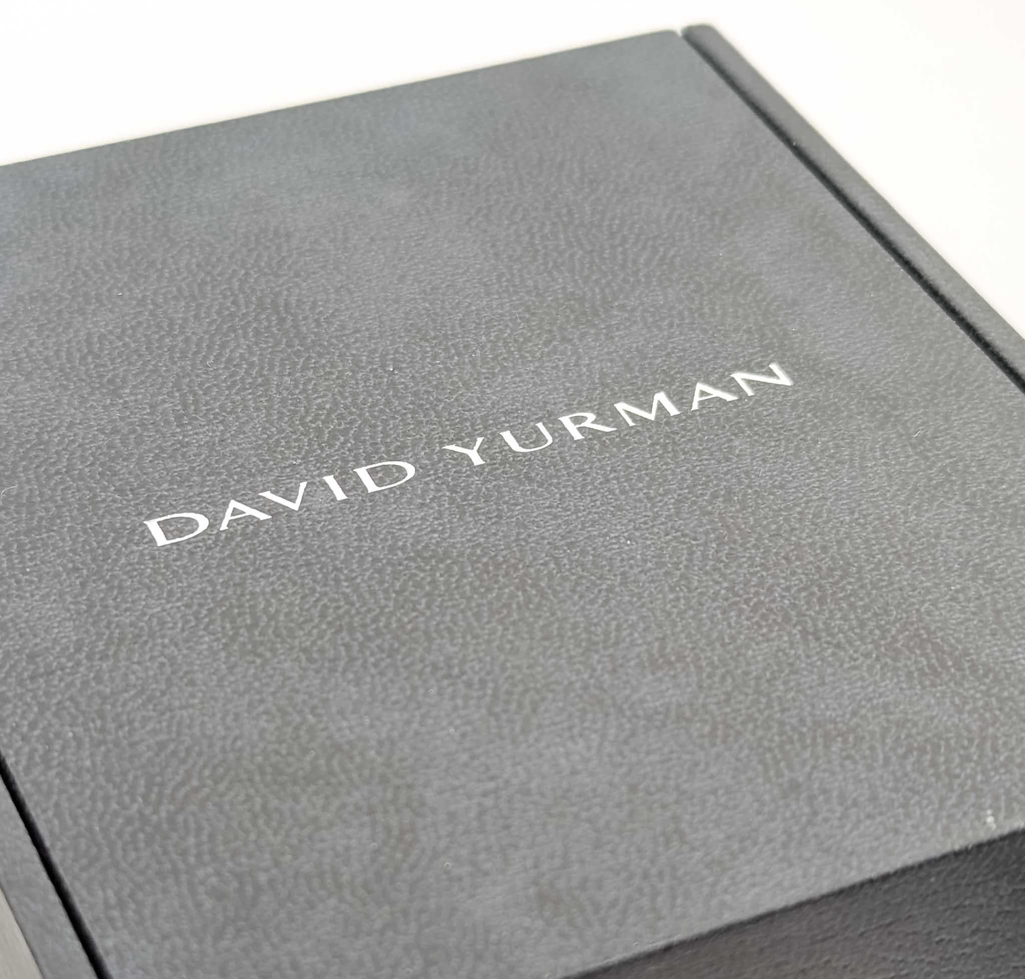 David Yurman - Collier à pendentif Petite Albion en argent avec diamants en vente 3