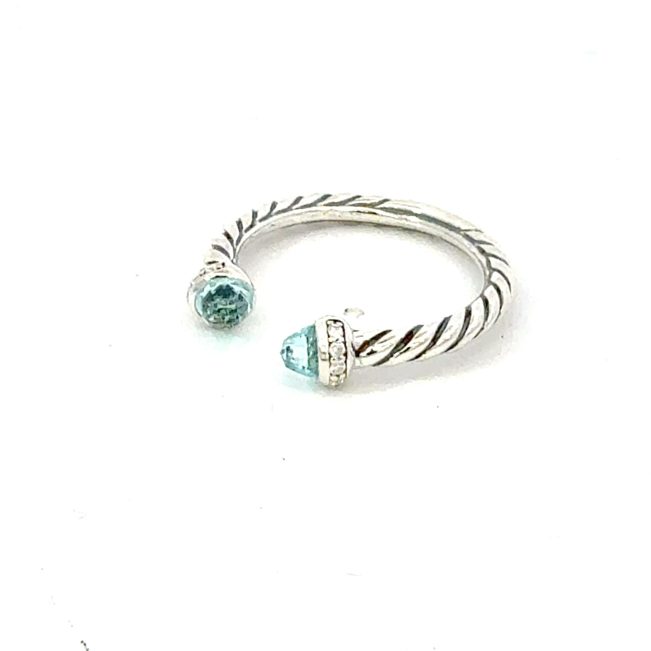 David Yurman Bague Prasiolite Diamant Taille 8 Argent Sterling Estate DY600

VENDEUR DE CONFIANCE DEPUIS 2002

VEUILLEZ VOIR NOS CENTAINES DE COMMENTAIRES POSITIFS DE NOS CLIENTS !

LIVRAISON GRATUITE

Détails
Pierre : Diamant, Prasiolite
Taille :