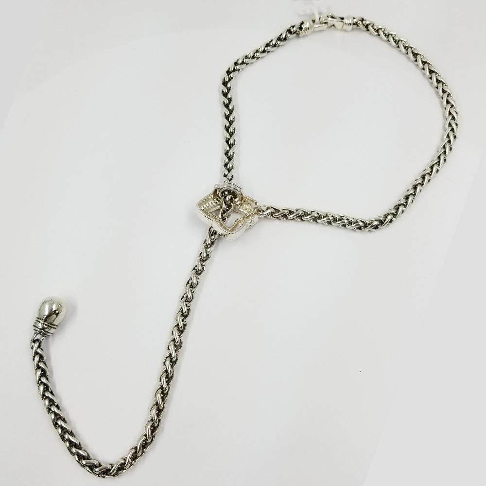 david yurman quatrefoil lariat necklace