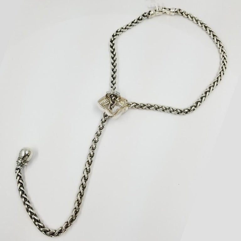 David Yurman Diamond Quatrefoil Lariat Necklace For Sale at 1stDibs ...