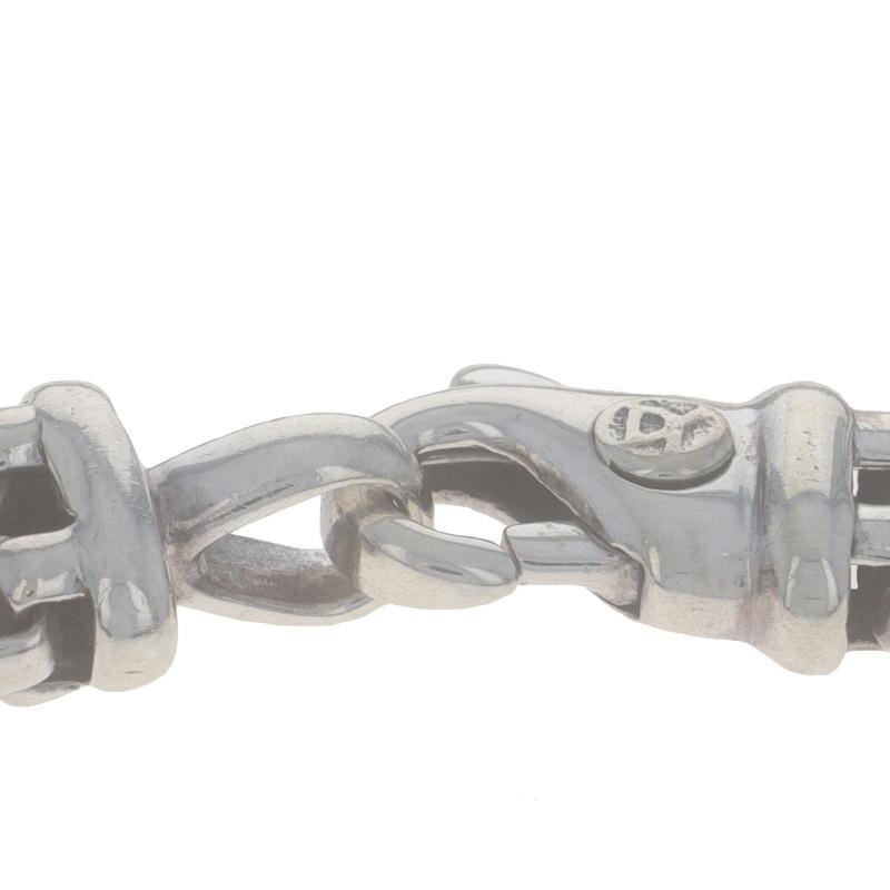 David Yurman Double Box ID Men's Bracelet 7 1/4