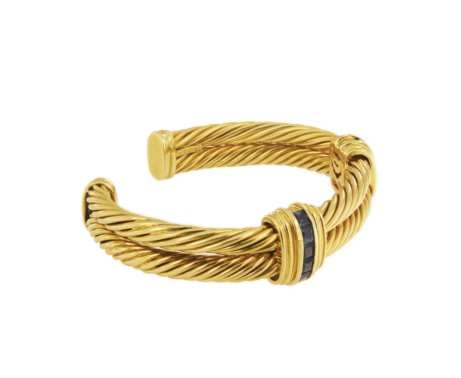 david yurman double cable bracelet