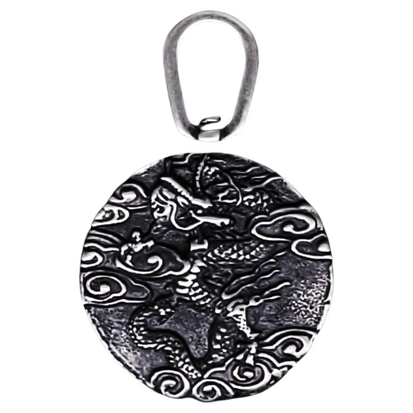 David Yurman Dragon Amulet Sterling Silver Pendant