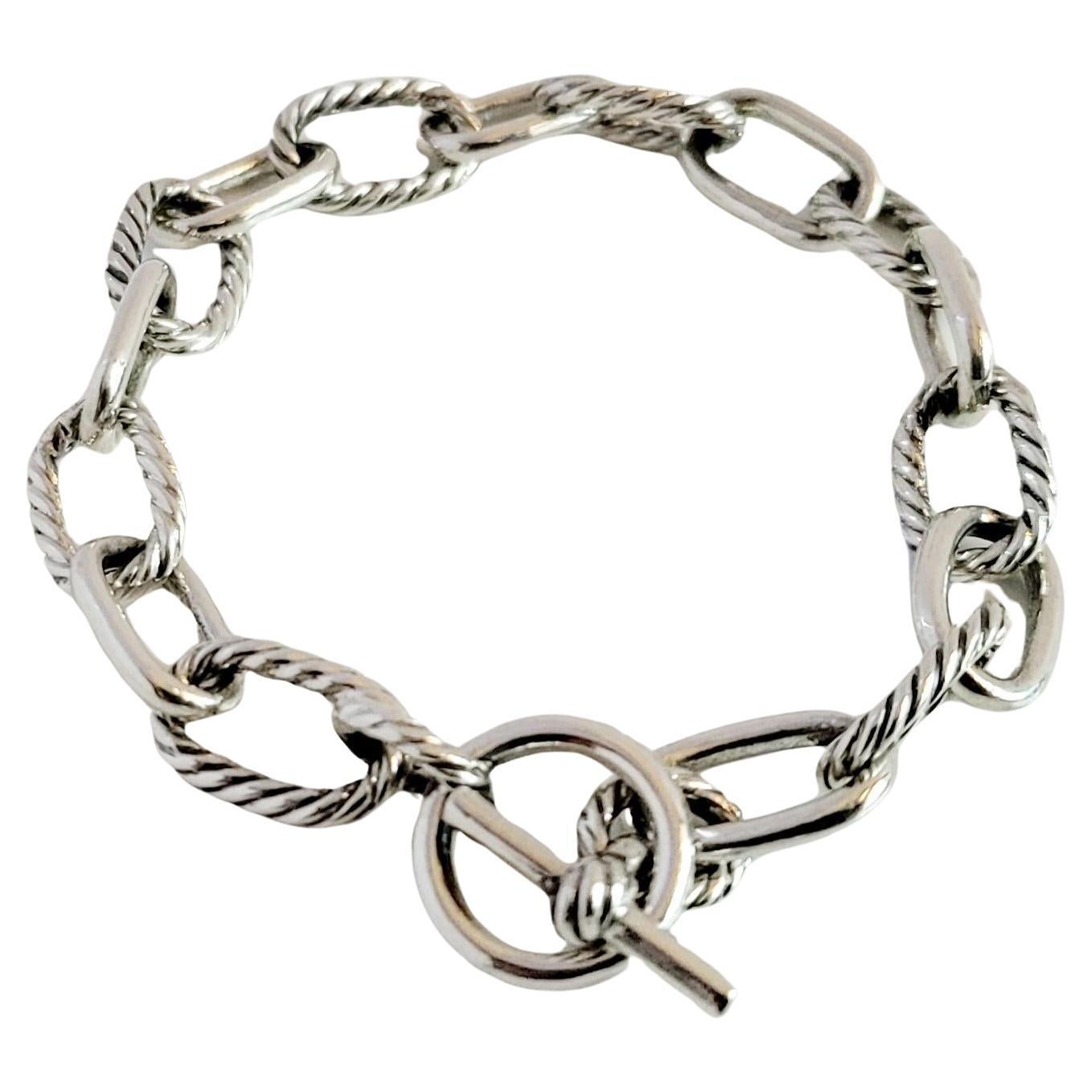David Yurman DY Madison Toggle Chain Bracelet - Small For Sale