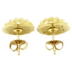 David Yurman Earrings: Iconic Design, Marked DY 750