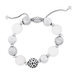 David Yurman Elements White Bead Bracelet