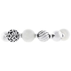 David Yurman Elements White Bead Bracelet