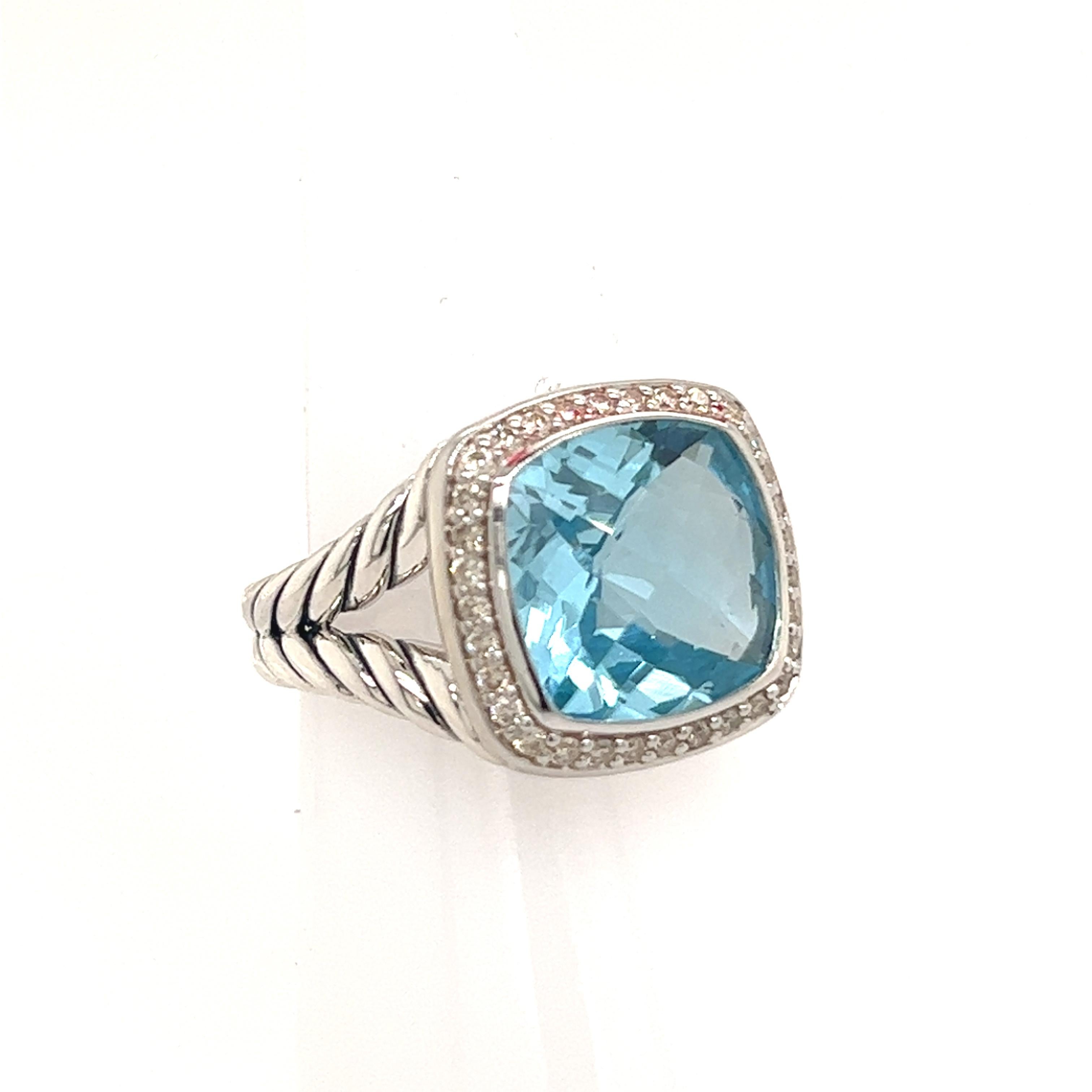 David Yurman Estate Blue Topaz Diamond Albion Ring Size 7.25 Silver 0.22 TCW DY150

Retail: $1,175.00

Ring from ALBION COLLECTION

This elegant Authentic David Yurman ring is made of sterling silver.

TRUSTED SELLER SINCE 2002

PLEASE SEE OUR