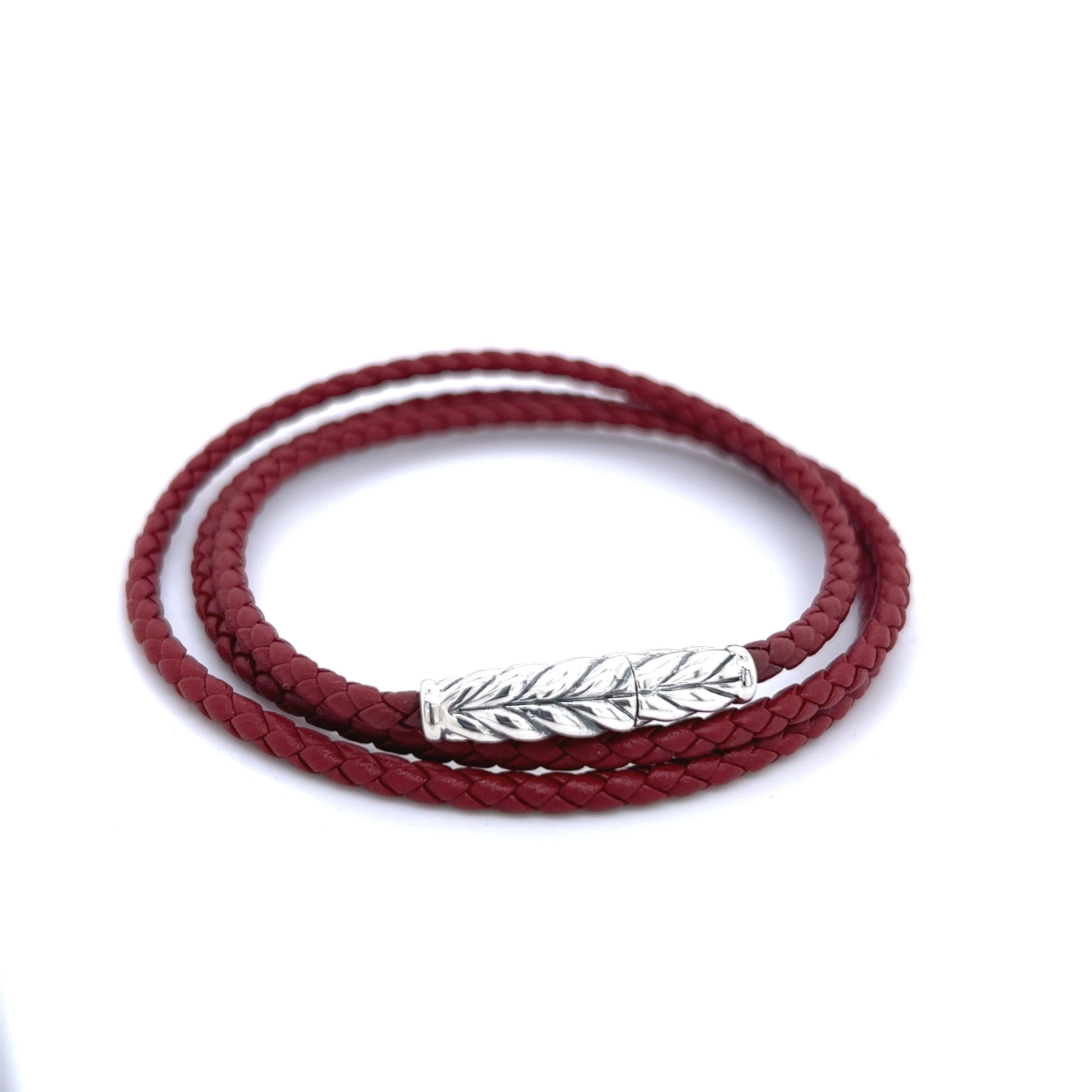 david yurman red bracelet
