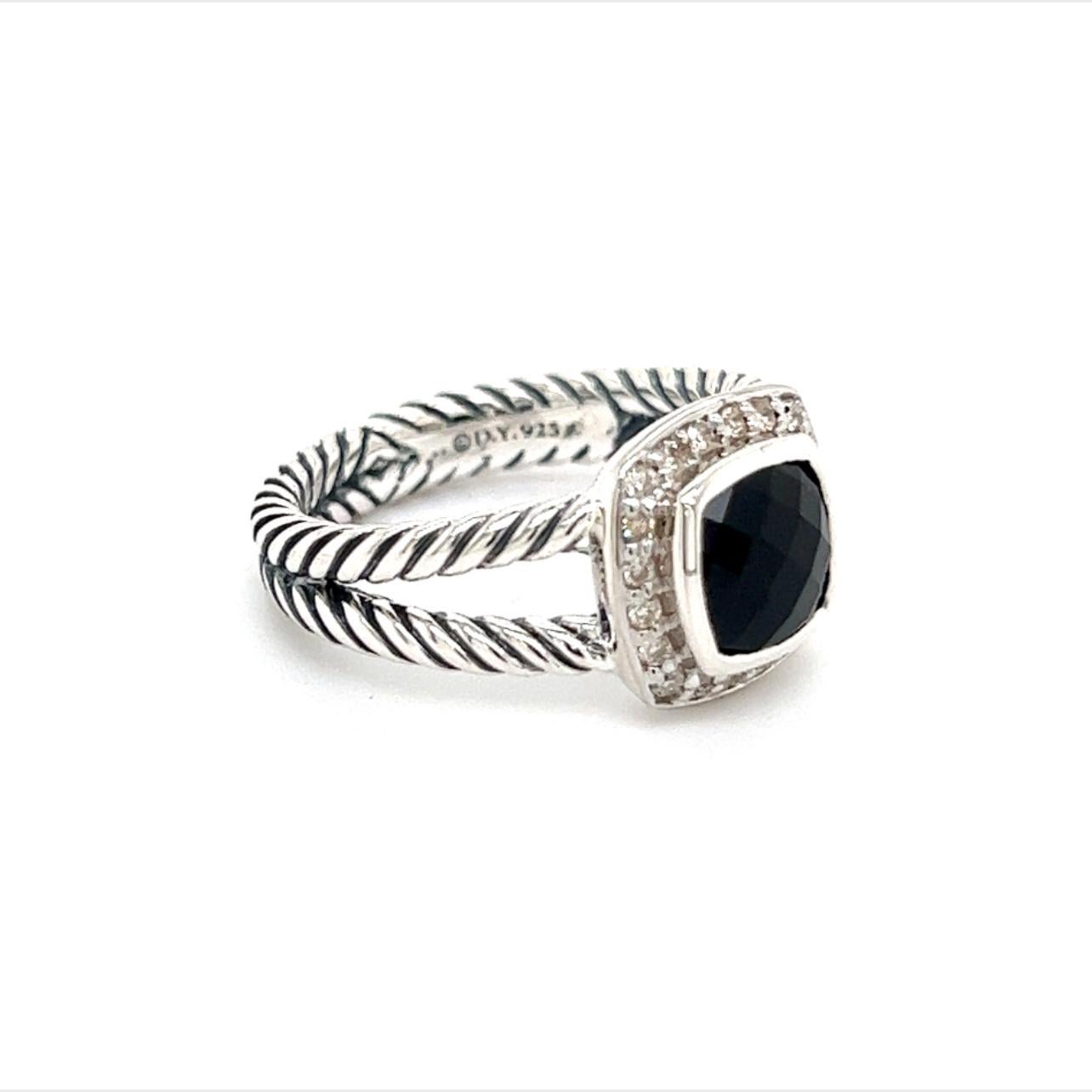 David Yurman Estate Diamond Onyx Ring Silver 1.67 TCW Size 6.5 DY70

Ring from ALBION COLLECTION

This elegant Authentic David Yurman ring is made of sterling silver and has a weight of 5.43 grams.

TRUSTED SELLER SINCE 2002

PLEASE SEE OUR HUNDREDS