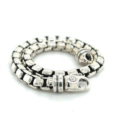 David Yurman Estate Men Bracelet 8" Sterling Silver