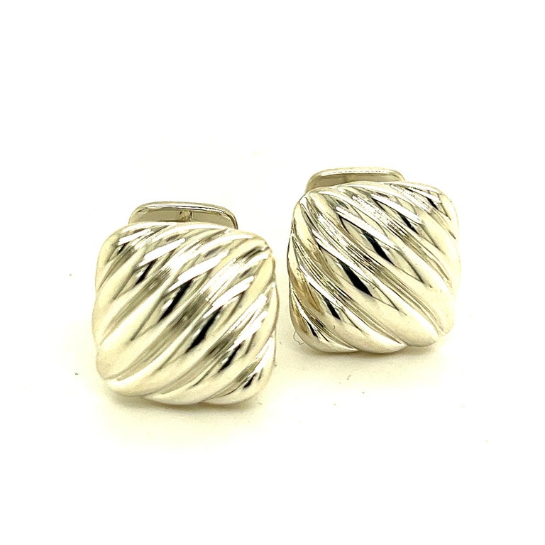 California Bear Cufflinks, Sterling Silver, Personalized
