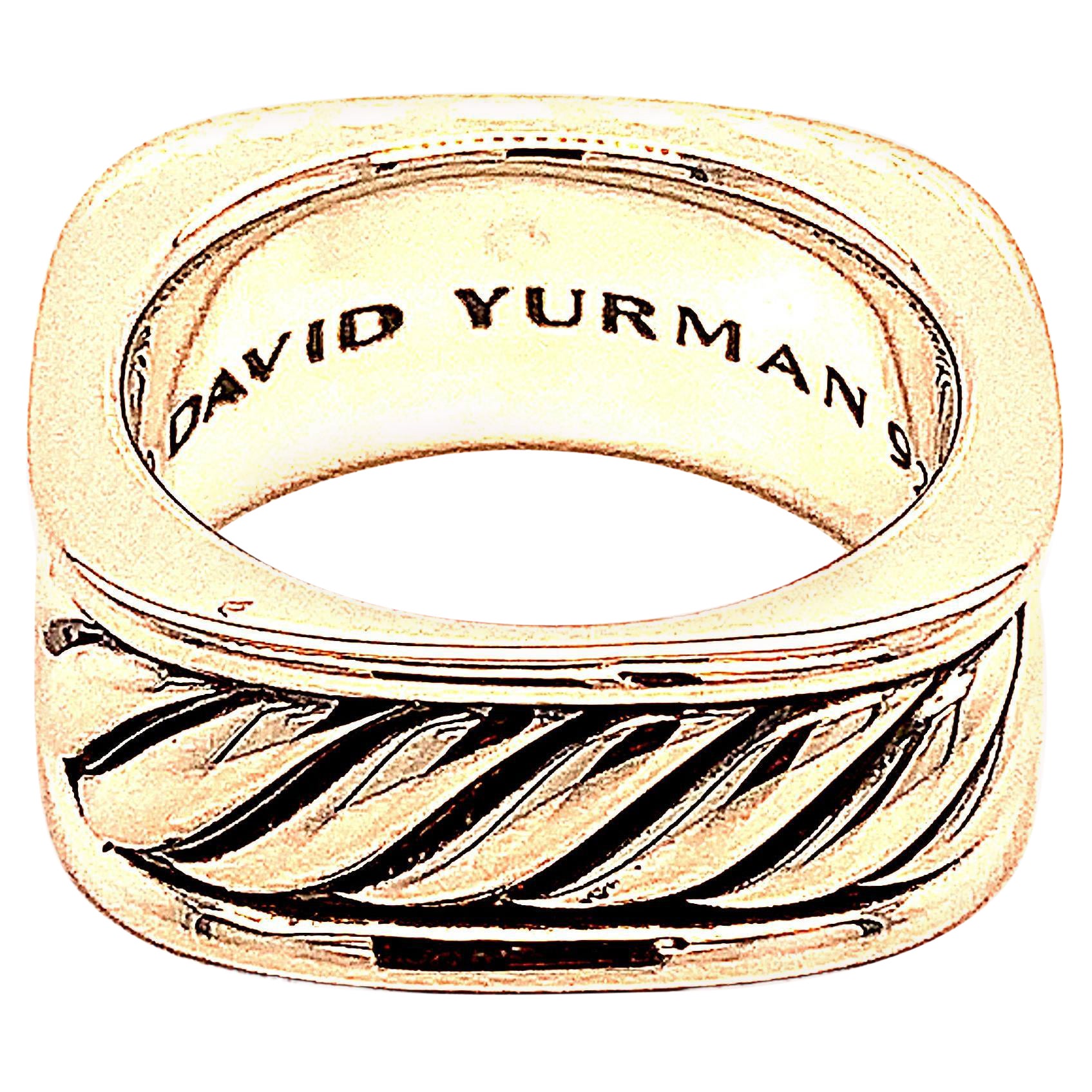 Nachlass Herrenring 7,5 aus Sterlingsilber von David Yurman